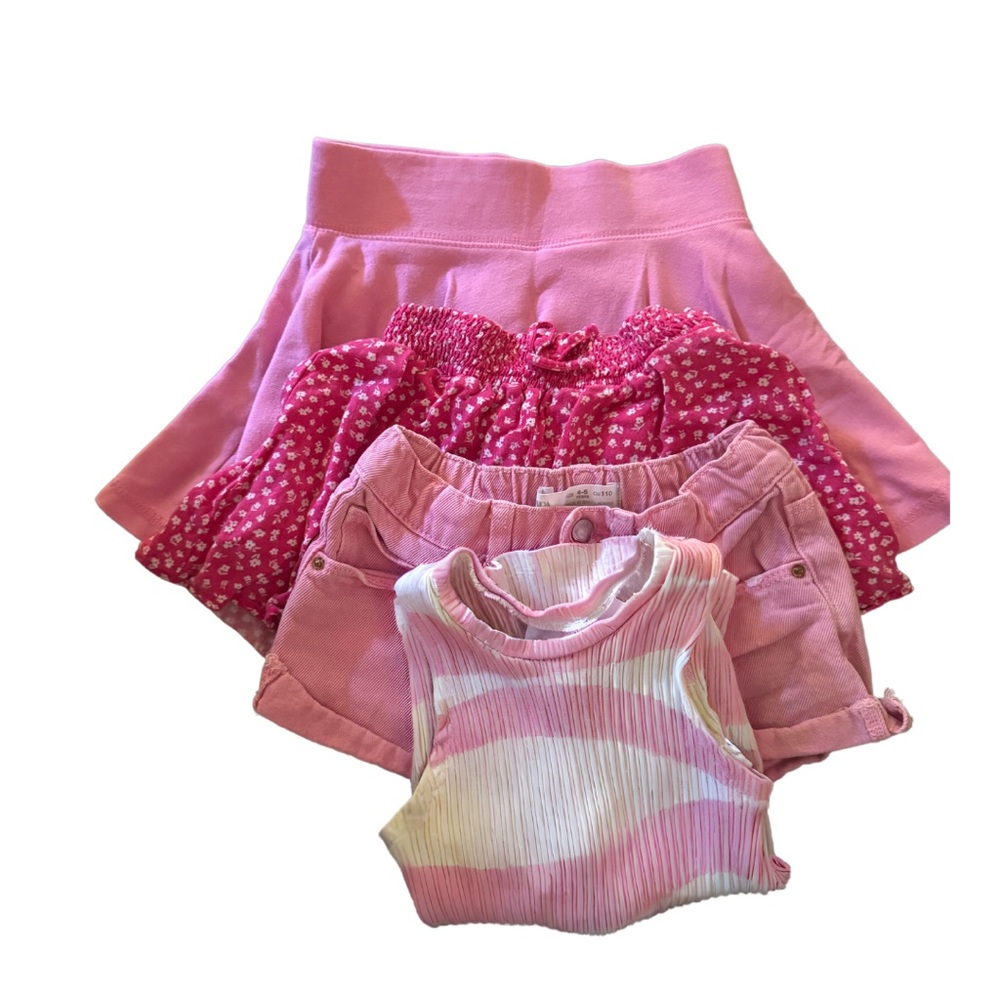 4T-5T GIRLS PINK SUMMER LOT